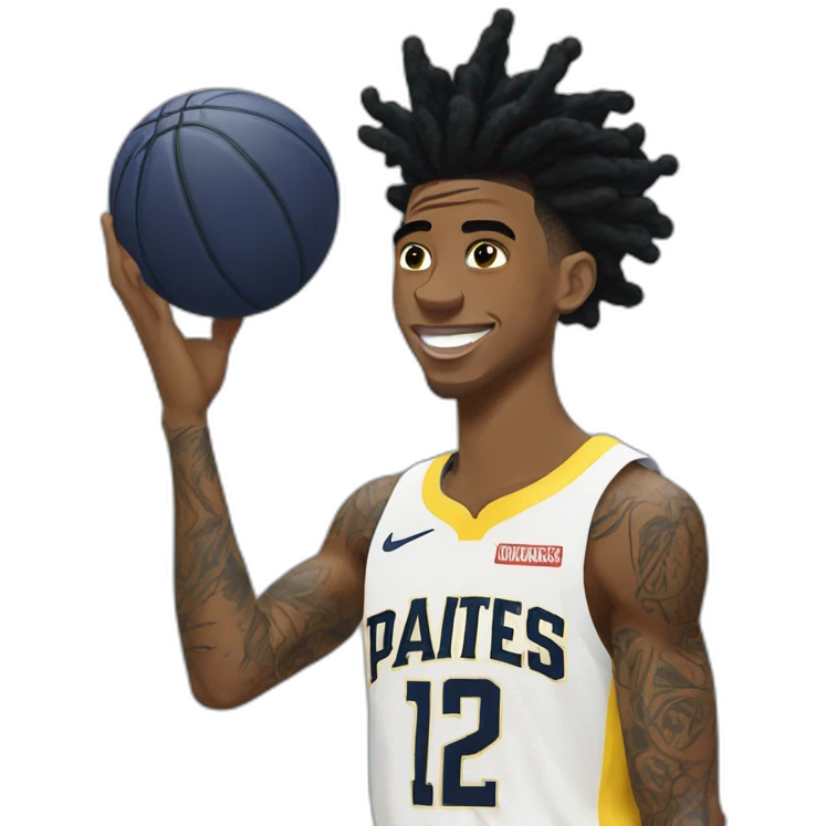 Ja Morant the baller emoji