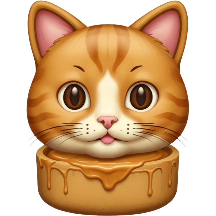 Peanut butter cat emoji