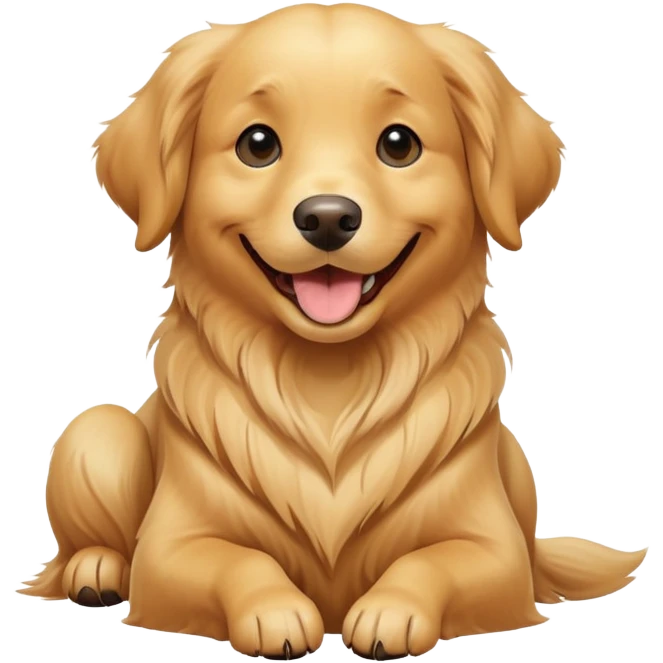 happy dog emoji