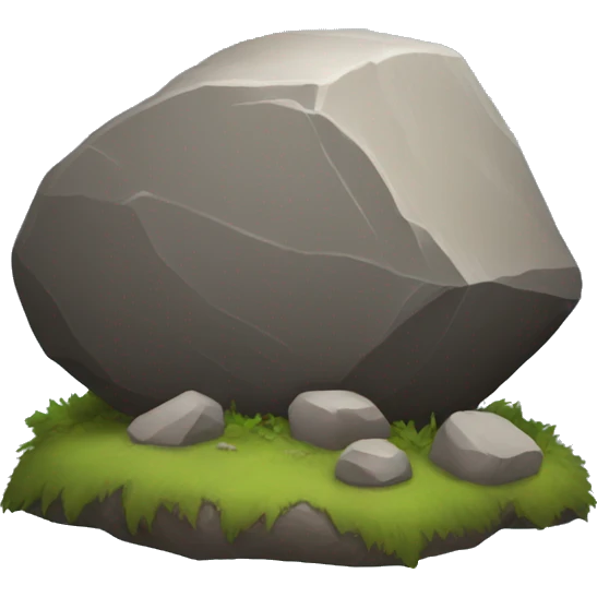 boulder emoji