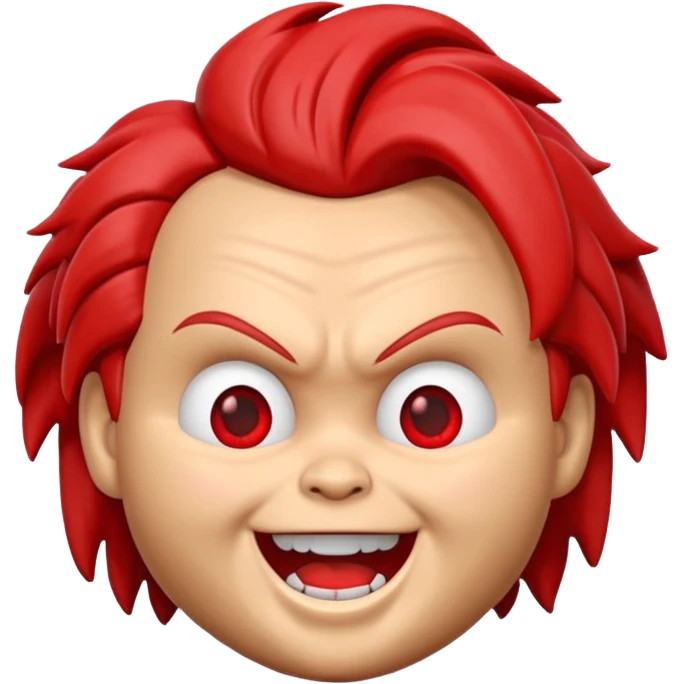 Un emojin de chuky emoji
