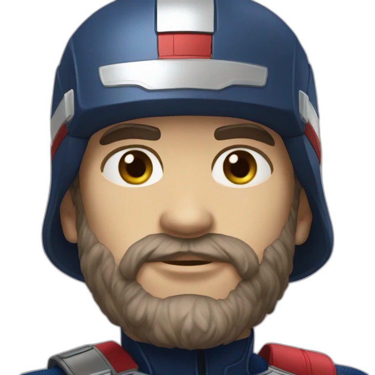 capitaine america realistic emoji