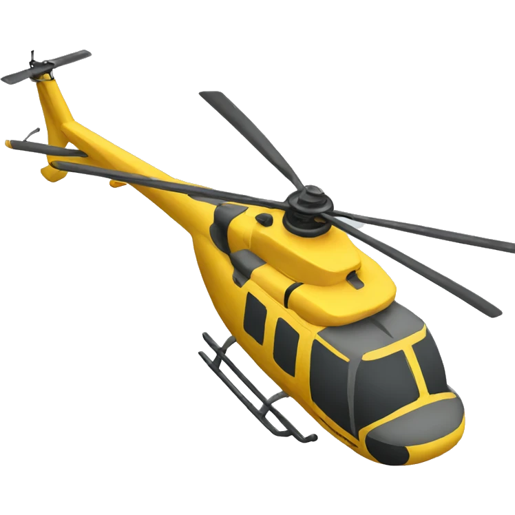 helicopter emoji