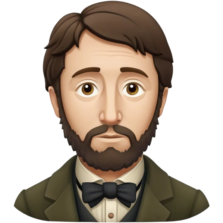 Henry David Thoreau emoji