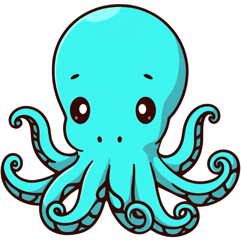 cute octopus emoji