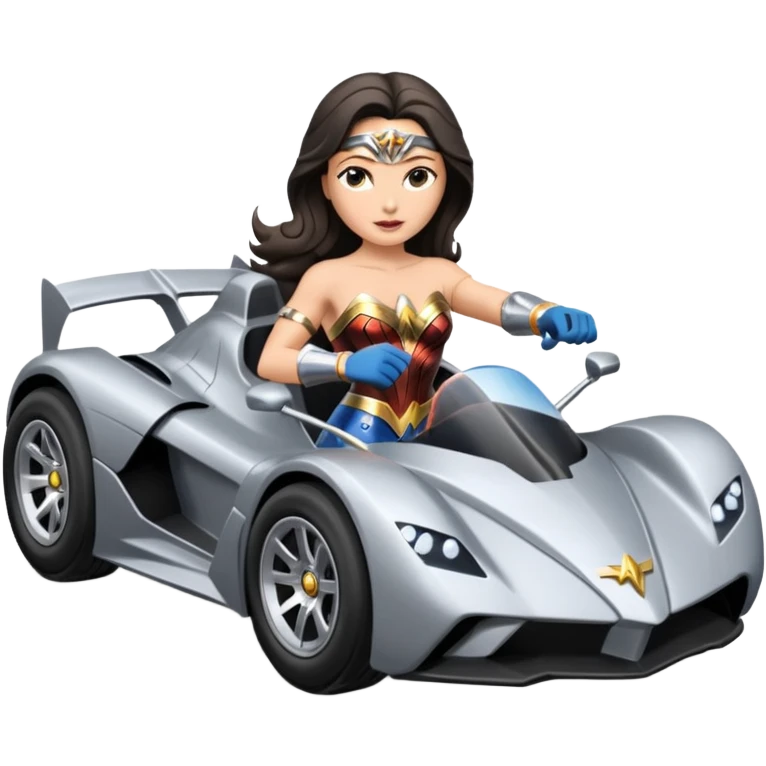 Wonder woman’s off road capable hypercar  emoji