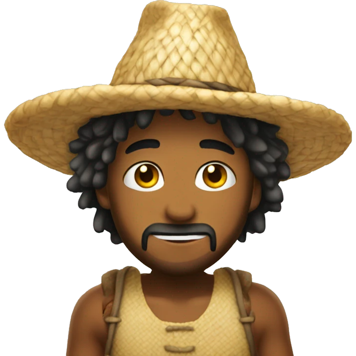 lufi with strawhat emoji