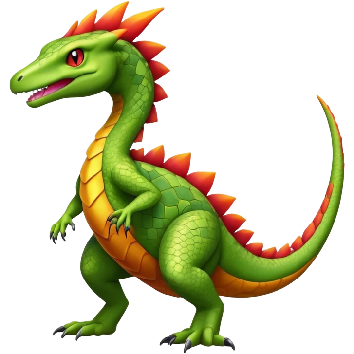 Sceptile-Salazzle-Pokémon-Fakémon-creature emoji