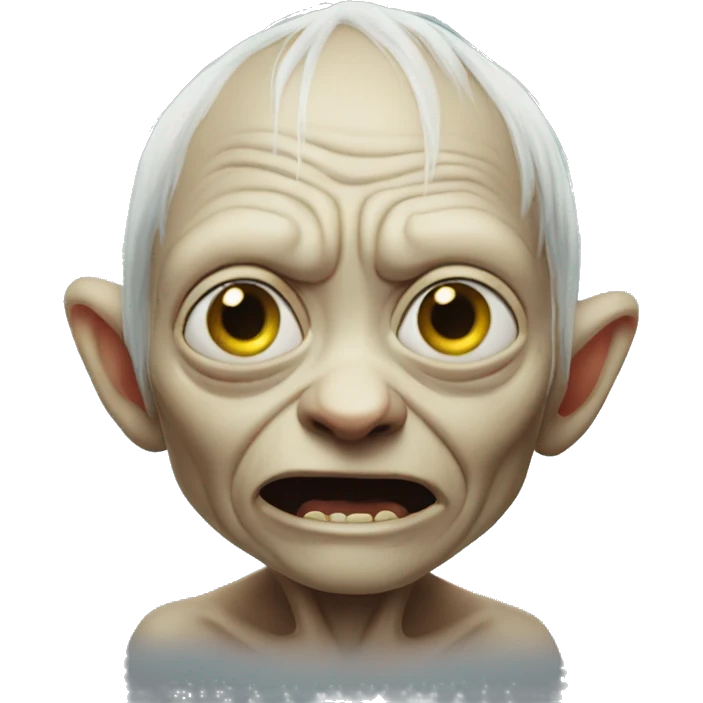 hide the pain gollum emoji