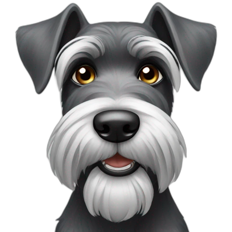 Rise schnauzer  emoji