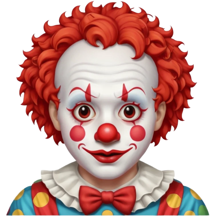 Harpo as a clown emoji