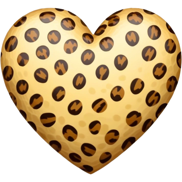 animal print hear emoji