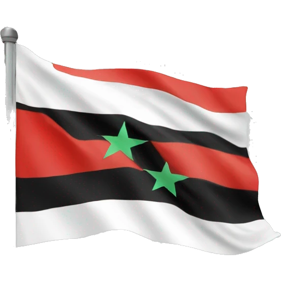 Free syria flag emoji