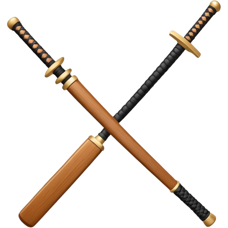 Kendo shinai emoji emoji