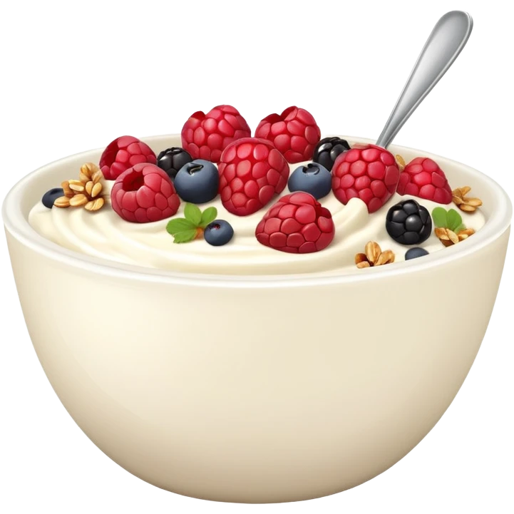 yogurt bowl emoji