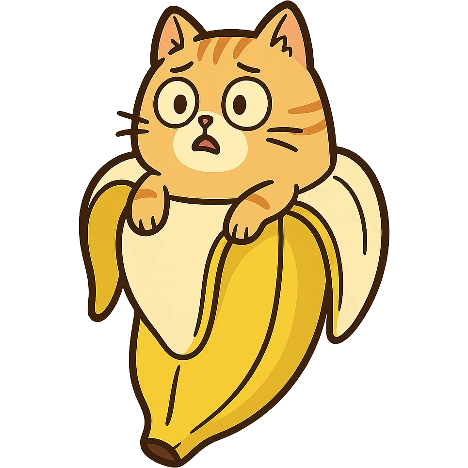 banana cat emoji
