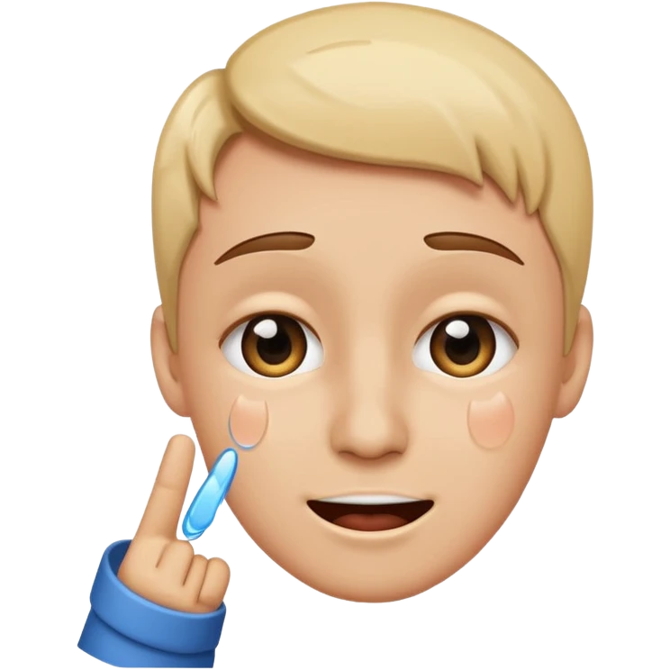 A combination of Face with Tears of Joy and Index Pointing at the Viewer emoji
