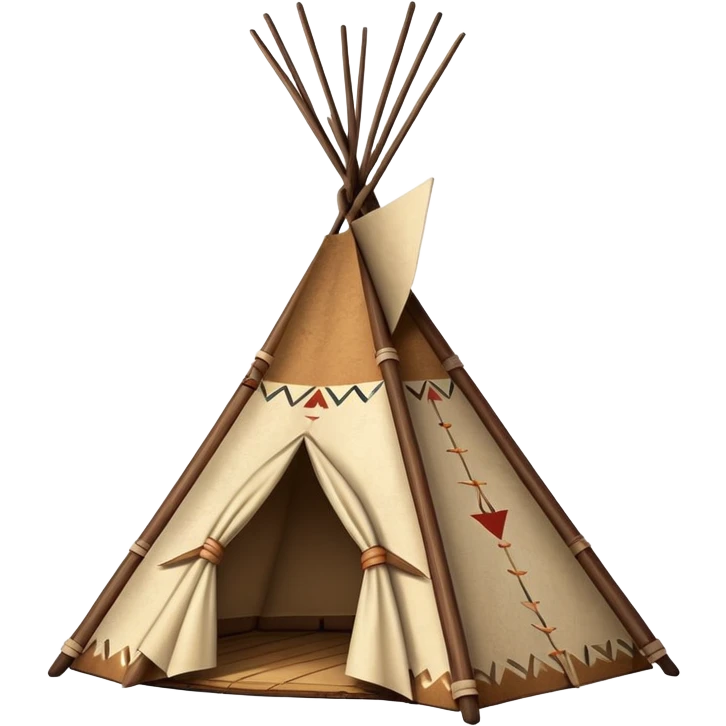 Teepee emoji