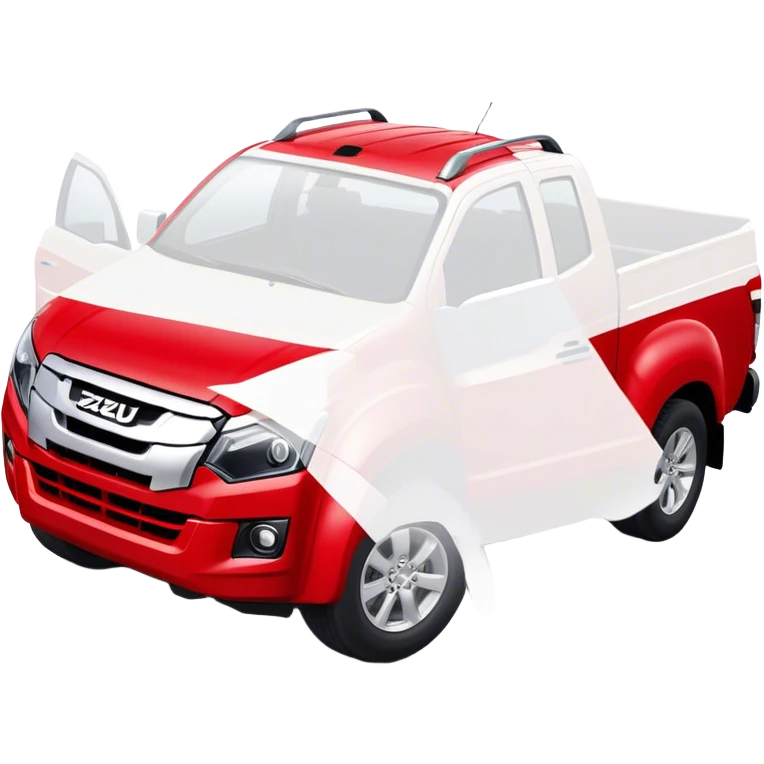 Isuzu D-MAX - Isuzu (Model Year: 2024) (Iconic colour: Red) emoji