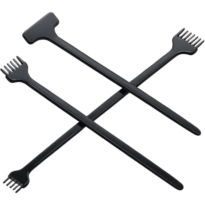 Bobby pins emoji