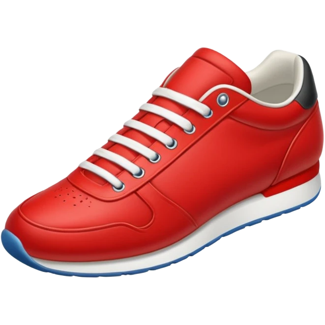 Red sneaker emoji