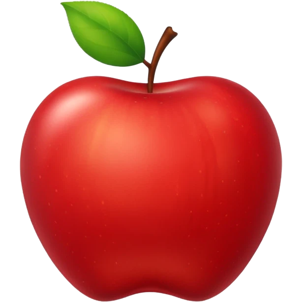 La manzana de Apple emoji