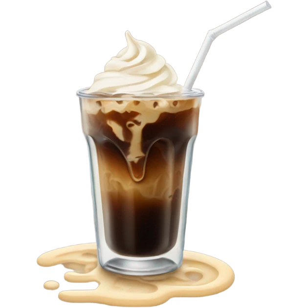 Iced coffee  emoji