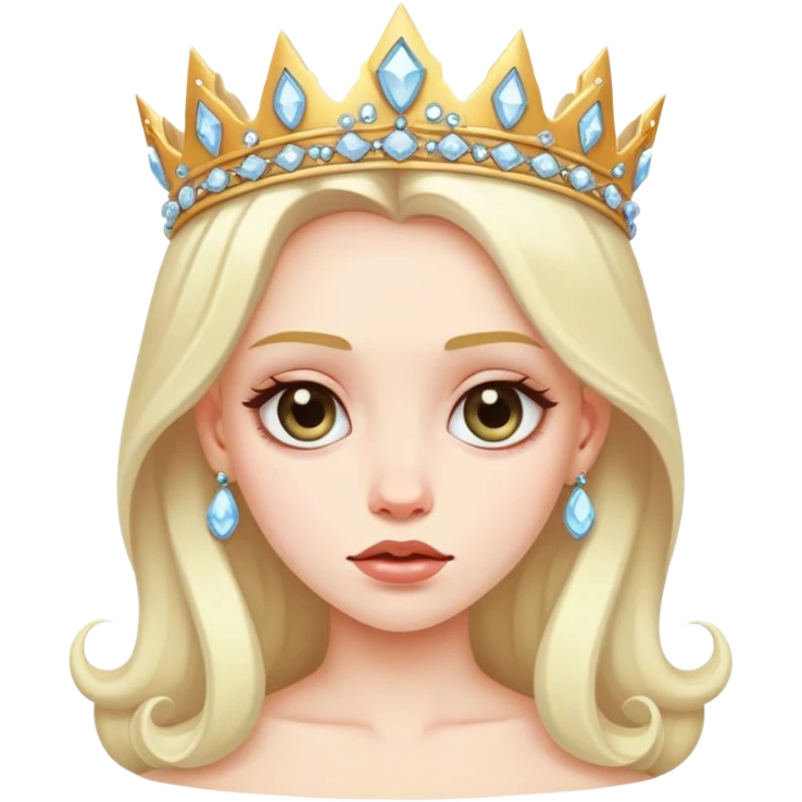 Stoned princess emoji