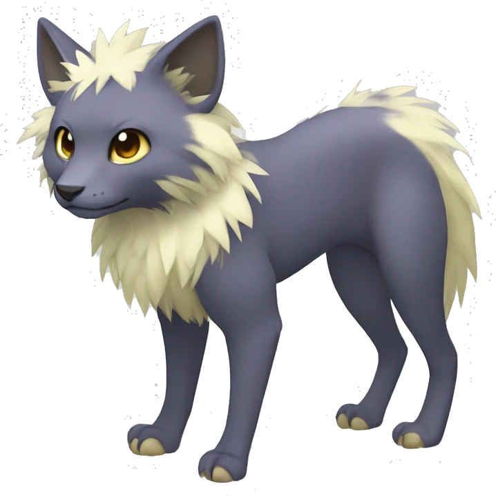 Cute cool animal hybrid Fakemon full body emoji