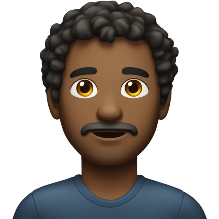Ugly man emoji