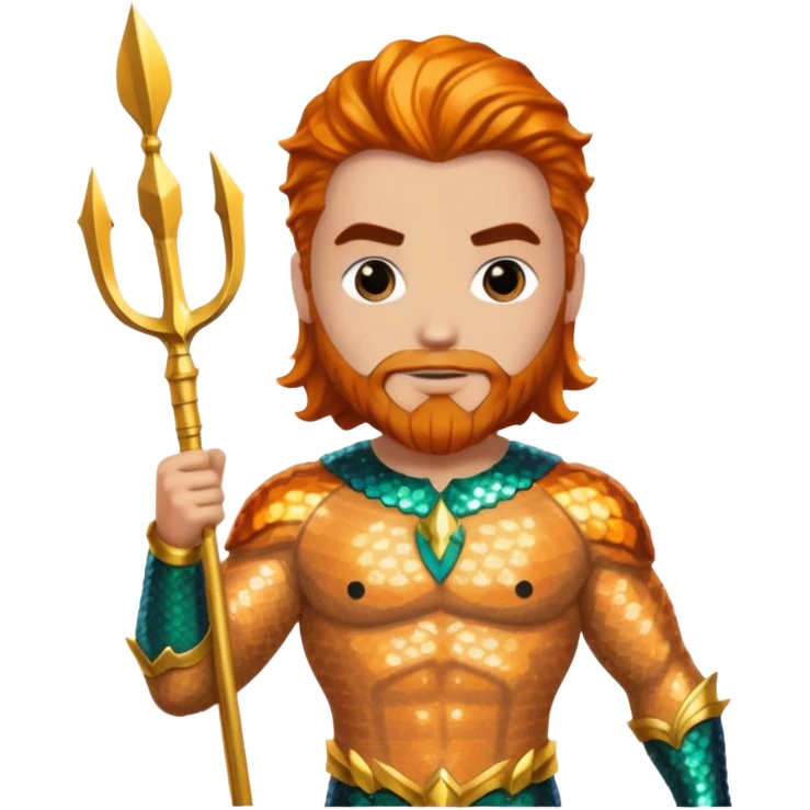 Aquaman with Sequin Outfit emoji