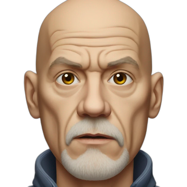 john malkovich serious emoji