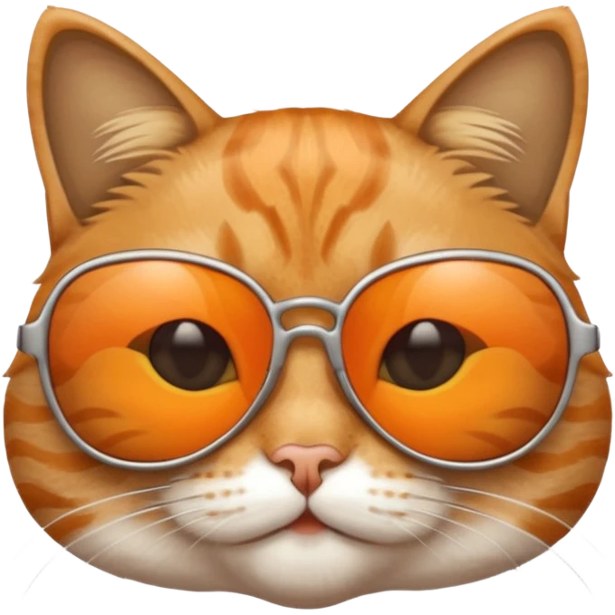 Cat wearing sunglasses emoji