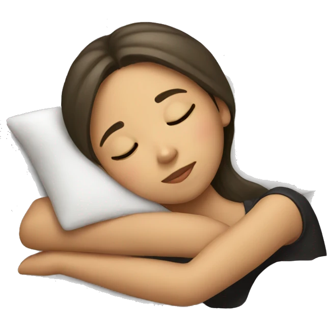 girl sleeping emoji