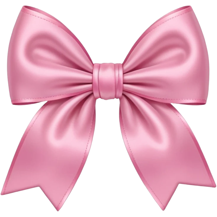 Laço rosa coquete emoji