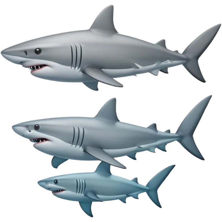 Sharks emoji