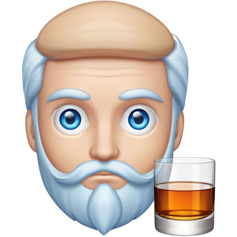Whiskey Wanderer blue eyes emoji