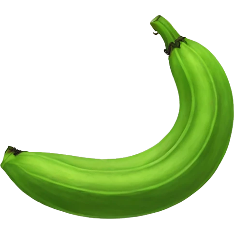 green plantain  emoji