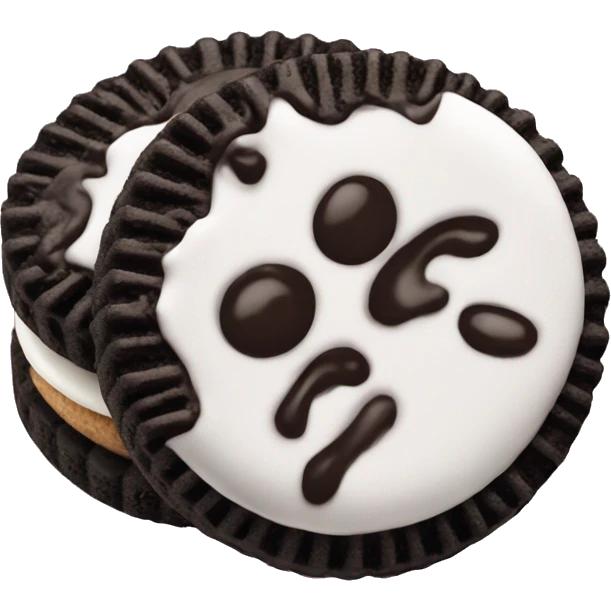 Two Oreos cookies emoji
