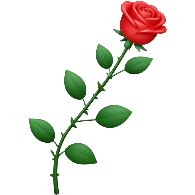 Rose Toy emoji