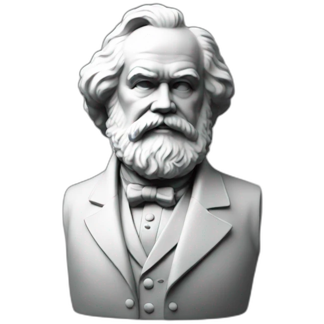 karl marx statue emoji