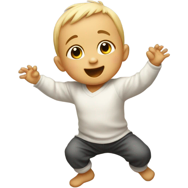 Baby dancing emoji