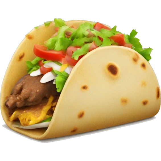 Asian taco emoji