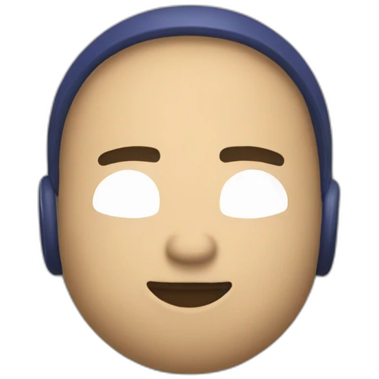 Una pelota de rugby leyendo emoji