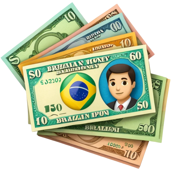 real brazilian money emoji
