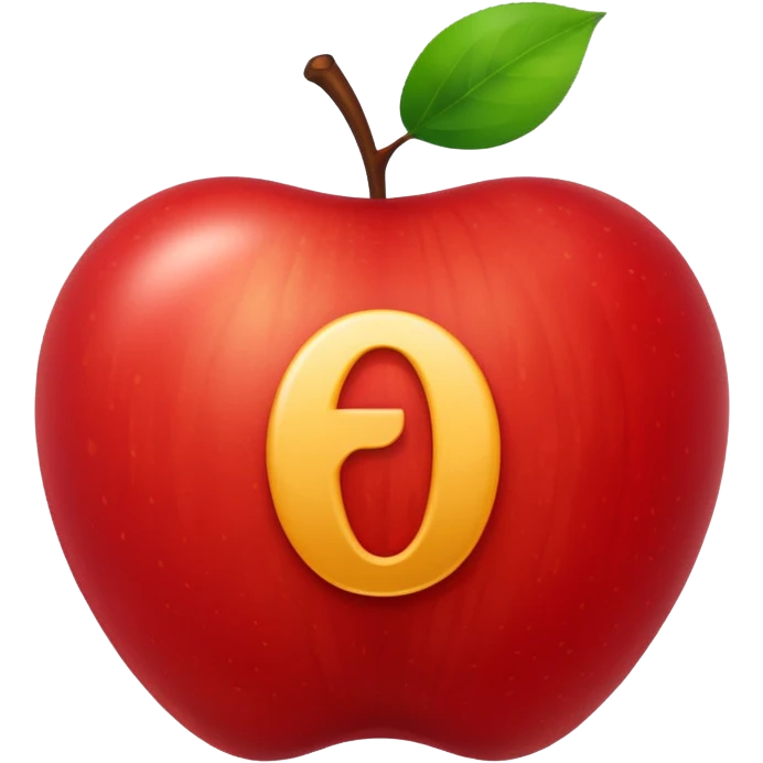 The apple 100 emoji 💯 but instead of 100 it says 60 emoji