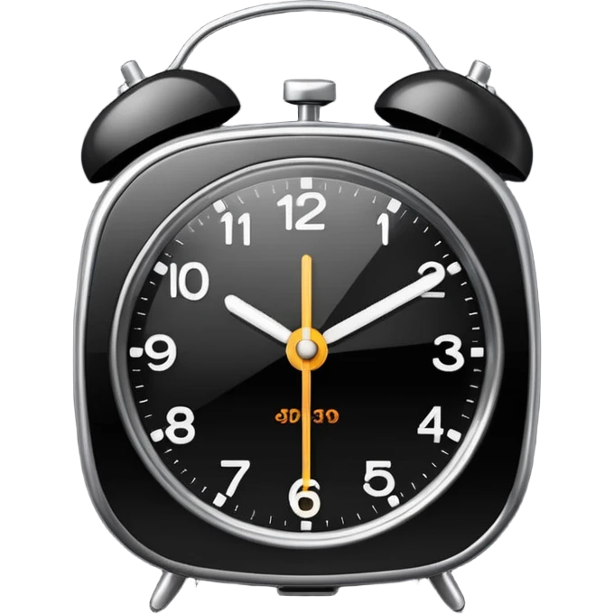 iphone alarm clock  emoji