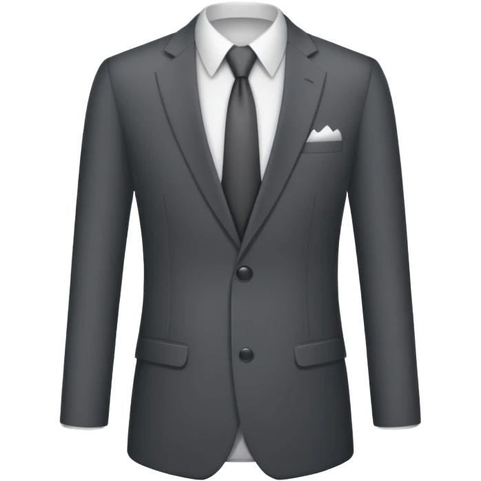 Business suit emoji