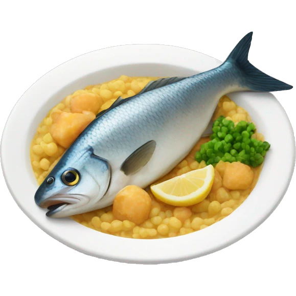 Fish meal  emoji