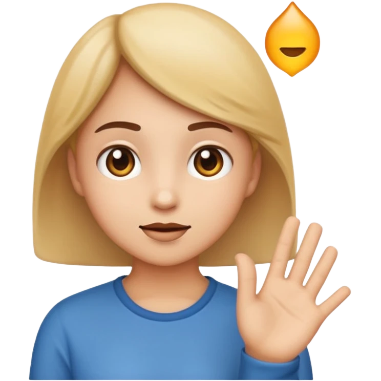 🤔this emoji with an innocent suspicious but also smirking 😏 expression looking up, but with that same hand emoji